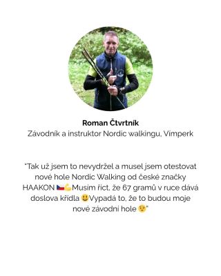 🗯 Recenze na české hole HAAKON 💫 #nordicwalking #outdoorsports