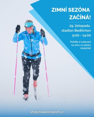 ❄❄❄ ZIMNÍ SEZÓNA ZAČÍNÁ! ❄❄❄ Pořiďte si vybavení na zimu včas a přijďte na Opening Jizerské magistrály s JIZERSKOU, o.p.s....